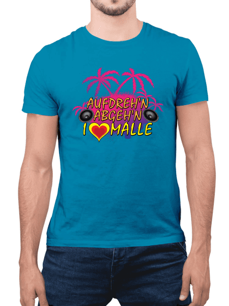 Unisex T-Shirt - I love Malle