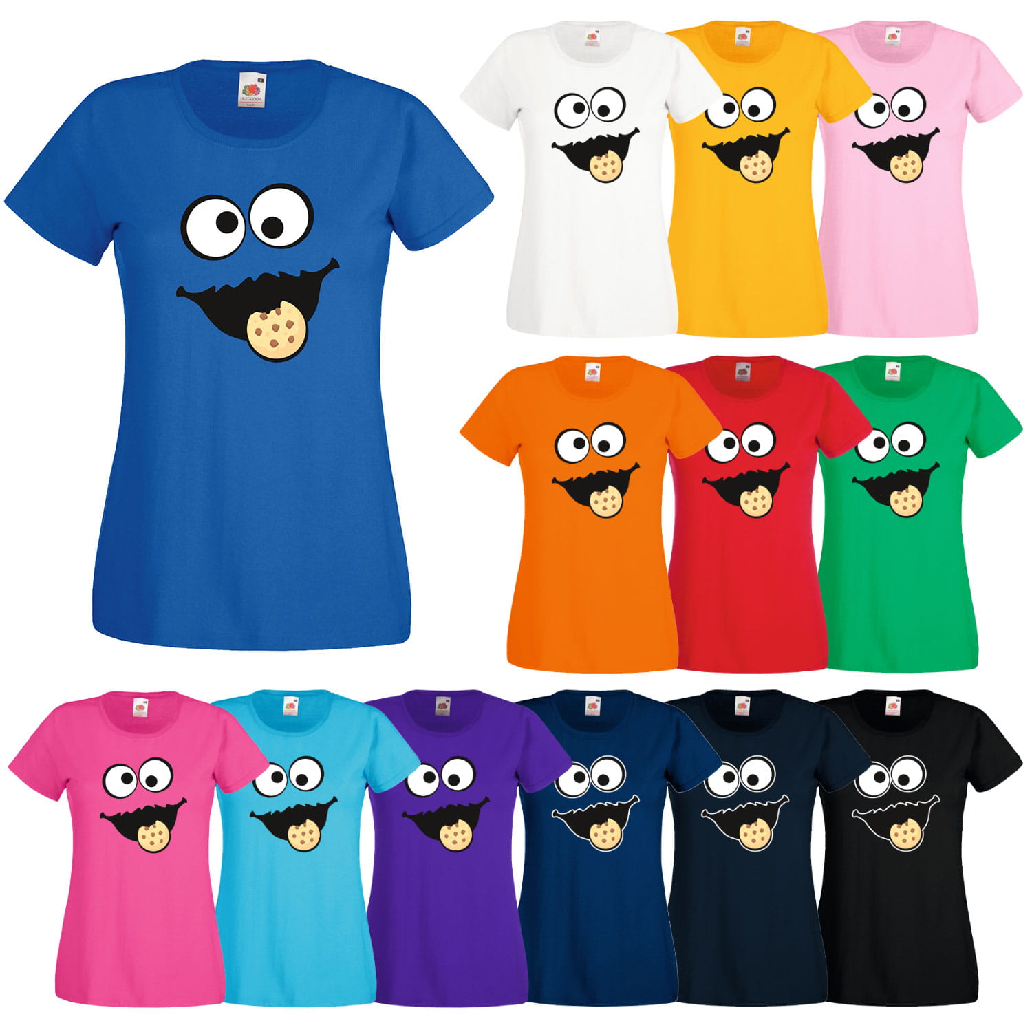 Keksmonster Kinder Mädchen T-Shirt | T-SHIRTS | KINDER | Shirt-Panda